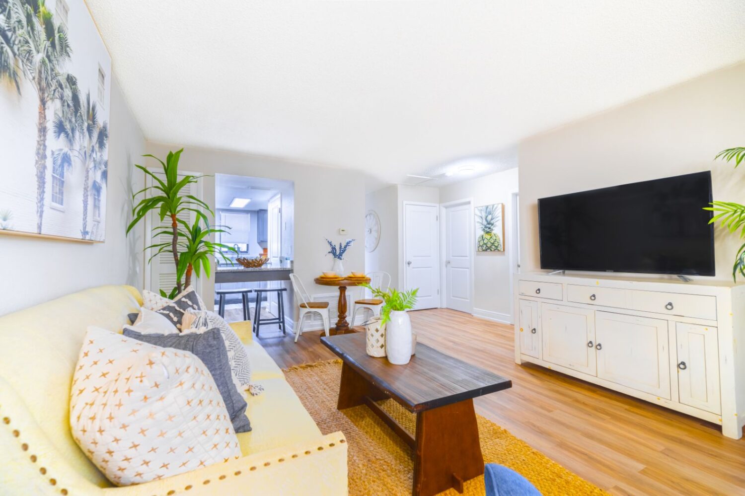 James Park Apartments Living Room